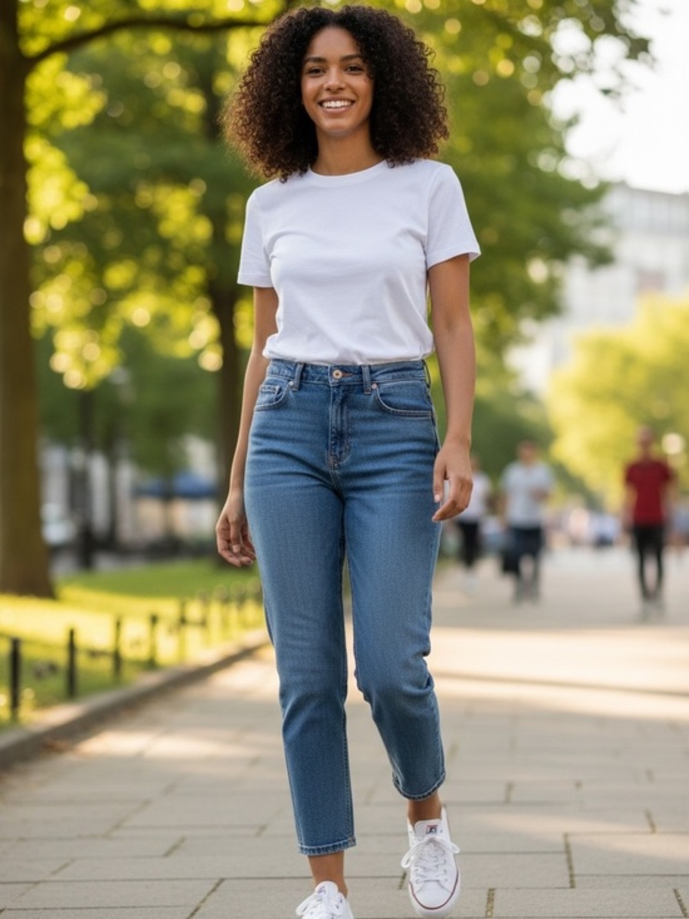 👖 JEN7 by 7 For All Mankind Slim Boyfriend Cuffed Jeans